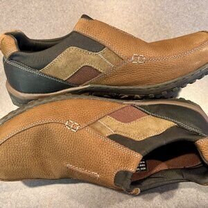 ~~Nunn Bush Mens 12W Quest Rugged Slip On Casual Shoes Brown 84827-238..VGUC!!!